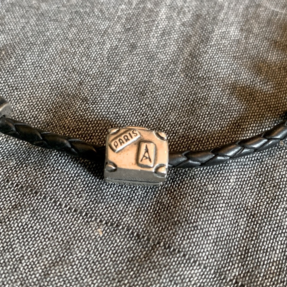 Pandora sterling silver suitcase bead